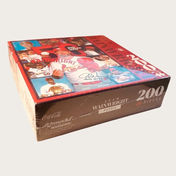 Adam Wainwright 200 Career Wins 200 Piece Puzzle New Sealed Cardinals MLB - Picture 3 of 4